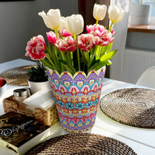 Load image into Gallery viewer, Diamond Painting Flower Vase Rhinestones Desktop Ornaments for Home Office Decor