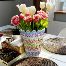 Load image into Gallery viewer, Diamond Painting Flower Vase Rhinestones Desktop Ornaments for Home Office Decor