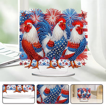 Load image into Gallery viewer, Independence Day Diamond Painting Tabletop Ornaments Kit for Adults Beginner