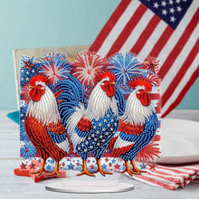 Load image into Gallery viewer, Independence Day Diamond Painting Tabletop Ornaments Kit for Adults Beginner