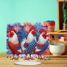 Load image into Gallery viewer, Independence Day Diamond Painting Tabletop Ornaments Kit for Adults Beginner