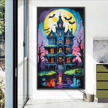 Load image into Gallery viewer, AB Diamond Painting - Full Round - Mysterious Horror House (40*70CM)