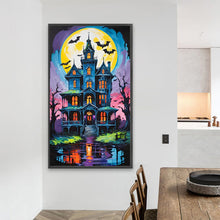 Load image into Gallery viewer, AB Diamond Painting - Full Round - Mysterious Horror House (40*70CM)