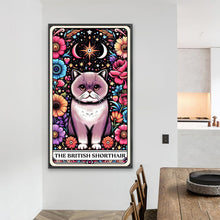 Load image into Gallery viewer, AB Diamond Painting - Full Round - British Shorthair Cat (40*70CM)