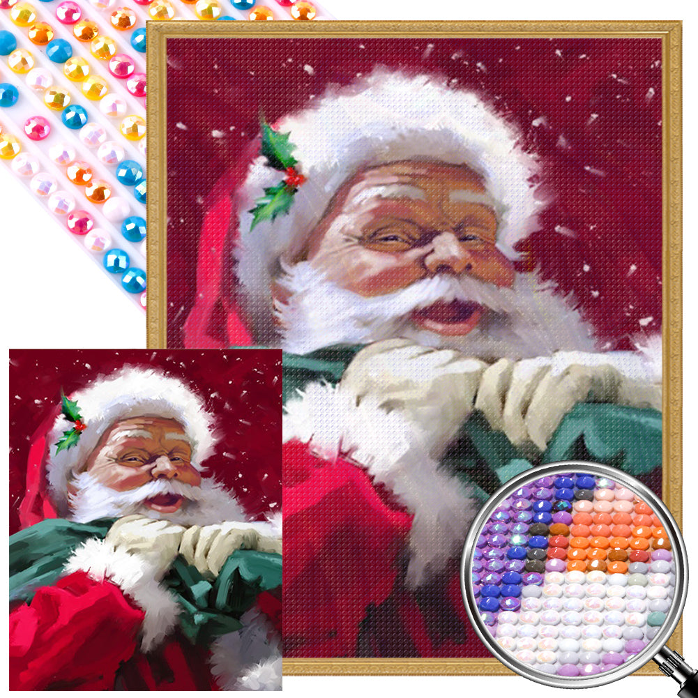 AB Diamond Painting - Full Round - Kind Santa Claus (40*50CM)