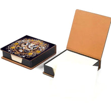 Load image into Gallery viewer, Leather 5D Diamond Painting Kit Note Box DIY Diamond Art Notepad Box (A)