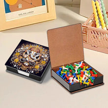 Load image into Gallery viewer, Leather 5D Diamond Painting Kit Note Box DIY Diamond Art Notepad Box (A)