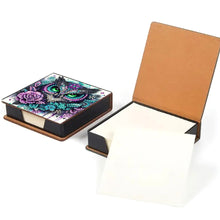 Load image into Gallery viewer, Leather 5D Diamond Painting Kit Note Box DIY Diamond Art Notepad Box (D)