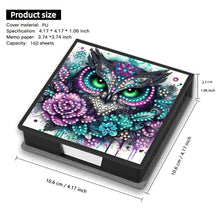 Load image into Gallery viewer, Leather 5D Diamond Painting Kit Note Box DIY Diamond Art Notepad Box (D)
