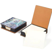 Load image into Gallery viewer, Leather 5D Diamond Painting Kit Note Box DIY Diamond Art Notepad Box (F)