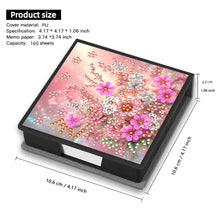 Load image into Gallery viewer, Leather 5D Diamond Painting Kit Note Box DIY Diamond Art Notepad Box (G)