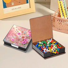 Load image into Gallery viewer, Leather 5D Diamond Painting Kit Note Box DIY Diamond Art Notepad Box (G)