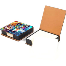 Load image into Gallery viewer, Wooden Diamond Painting Kit Note Box with 160 Sheets Diamond Art Notepad Box (T)