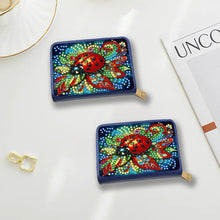 Load image into Gallery viewer, Diamond Painting Card Holder Coin Purse Diamond Art Wallet Pouch for Women (C)