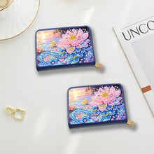 Load image into Gallery viewer, Diamond Painting Card Holder Coin Purse Diamond Art Wallet Pouch for Women (E)
