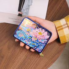 Load image into Gallery viewer, Diamond Painting Card Holder Coin Purse Diamond Art Wallet Pouch for Women (E)