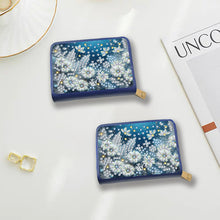 Load image into Gallery viewer, Diamond Painting Card Holder Coin Purse Diamond Art Wallet Pouch for Women (G)