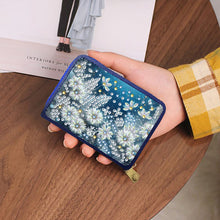 Load image into Gallery viewer, Diamond Painting Card Holder Coin Purse Diamond Art Wallet Pouch for Women (G)
