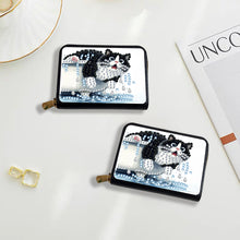 Load image into Gallery viewer, Diamond Painting Card Holder Coin Purse Diamond Art Wallet Pouch for Women (H)