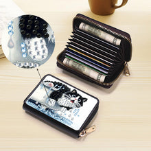 Load image into Gallery viewer, Diamond Painting Card Holder Coin Purse Diamond Art Wallet Pouch for Women (H)