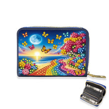 Load image into Gallery viewer, Diamond Painting Card Holder Coin Purse Diamond Art Wallet Pouch for Women (K)