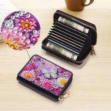 Load image into Gallery viewer, Diamond Painting Card Holder Coin Purse Diamond Art Wallet Pouch for Women (L)