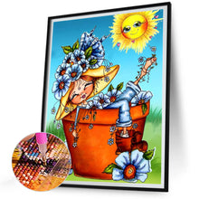 Load image into Gallery viewer, Diamond Painting - Full Square - Flowers In Flowerpot (30*40CM)
