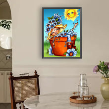 Load image into Gallery viewer, Diamond Painting - Full Square - Flowers In Flowerpot (30*40CM)
