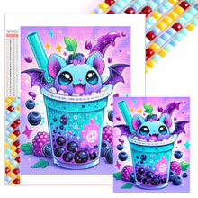 Load image into Gallery viewer, Diamond Painting - Full Square - Vampire Version Of Milk Tea (40*50CM)