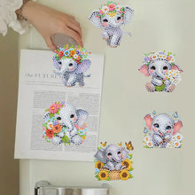 Load image into Gallery viewer, 6Pcs Diamond Painting Refrigerator Magnets Diamond Art Kits for Adults (A)