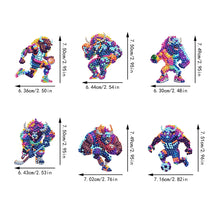 Load image into Gallery viewer, 6Pcs Diamond Painting Refrigerator Magnets Diamond Art Kits for Adults (B)