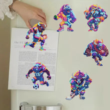 Load image into Gallery viewer, 6Pcs Diamond Painting Refrigerator Magnets Diamond Art Kits for Adults (B)