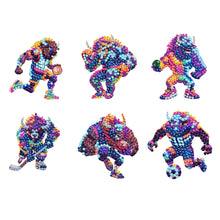 Load image into Gallery viewer, 6Pcs Diamond Painting Refrigerator Magnets Diamond Art Kits for Adults (B)