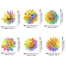 Load image into Gallery viewer, 6Pcs Diamond Painting Refrigerator Magnets Diamond Art Kits for Adults (C)