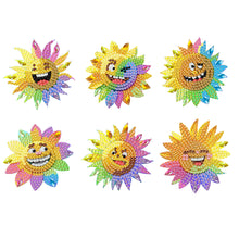 Load image into Gallery viewer, 6Pcs Diamond Painting Refrigerator Magnets Diamond Art Kits for Adults (C)
