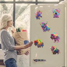 Load image into Gallery viewer, 6Pcs Diamond Painting Refrigerator Magnets Diamond Art Kits for Adults (E)