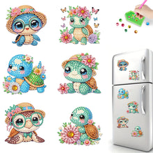 Load image into Gallery viewer, 6Pcs Diamond Painting Refrigerator Magnets Diamond Art Kits for Adults (F)