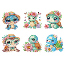 Load image into Gallery viewer, 6Pcs Diamond Painting Refrigerator Magnets Diamond Art Kits for Adults (F)