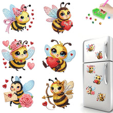 Load image into Gallery viewer, 6Pcs Diamond Painting Refrigerator Magnets Diamond Art Kits for Adults (G)