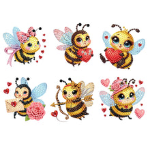 Load image into Gallery viewer, 6Pcs Diamond Painting Refrigerator Magnets Diamond Art Kits for Adults (G)