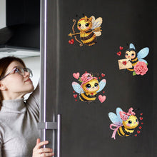 Load image into Gallery viewer, 6Pcs Diamond Painting Refrigerator Magnets Diamond Art Kits for Adults (G)