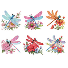 Load image into Gallery viewer, 6Pcs Diamond Painting Refrigerator Magnets Diamond Art Kits for Adults (I)