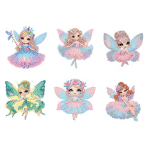 Load image into Gallery viewer, 6Pcs Diamond Painting Refrigerator Magnets Diamond Art Kits for Adults (K)