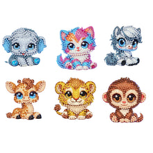 Load image into Gallery viewer, 6Pcs Diamond Painting Refrigerator Magnets Diamond Art Kits for Adults (O)