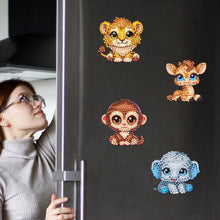 Load image into Gallery viewer, 6Pcs Diamond Painting Refrigerator Magnets Diamond Art Kits for Adults (O)
