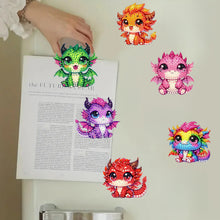 Load image into Gallery viewer, 6Pcs Diamond Painting Refrigerator Magnets Diamond Art Kits for Adults (P)