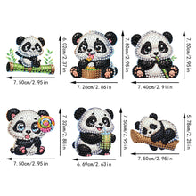 Load image into Gallery viewer, 6Pcs Diamond Painting Refrigerator Magnets Diamond Art Kits for Adults (S)