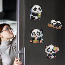 Load image into Gallery viewer, 6Pcs Diamond Painting Refrigerator Magnets Diamond Art Kits for Adults (S)