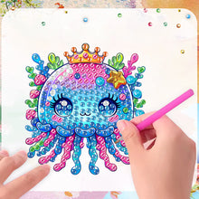 Load image into Gallery viewer, 4Pcs Diamond Painting Refrigerator Magnets Diamond Art Kits for Adults (U)