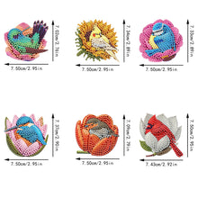 Load image into Gallery viewer, 6Pcs Diamond Painting Refrigerator Magnets Diamond Art Kits for Adults (V)